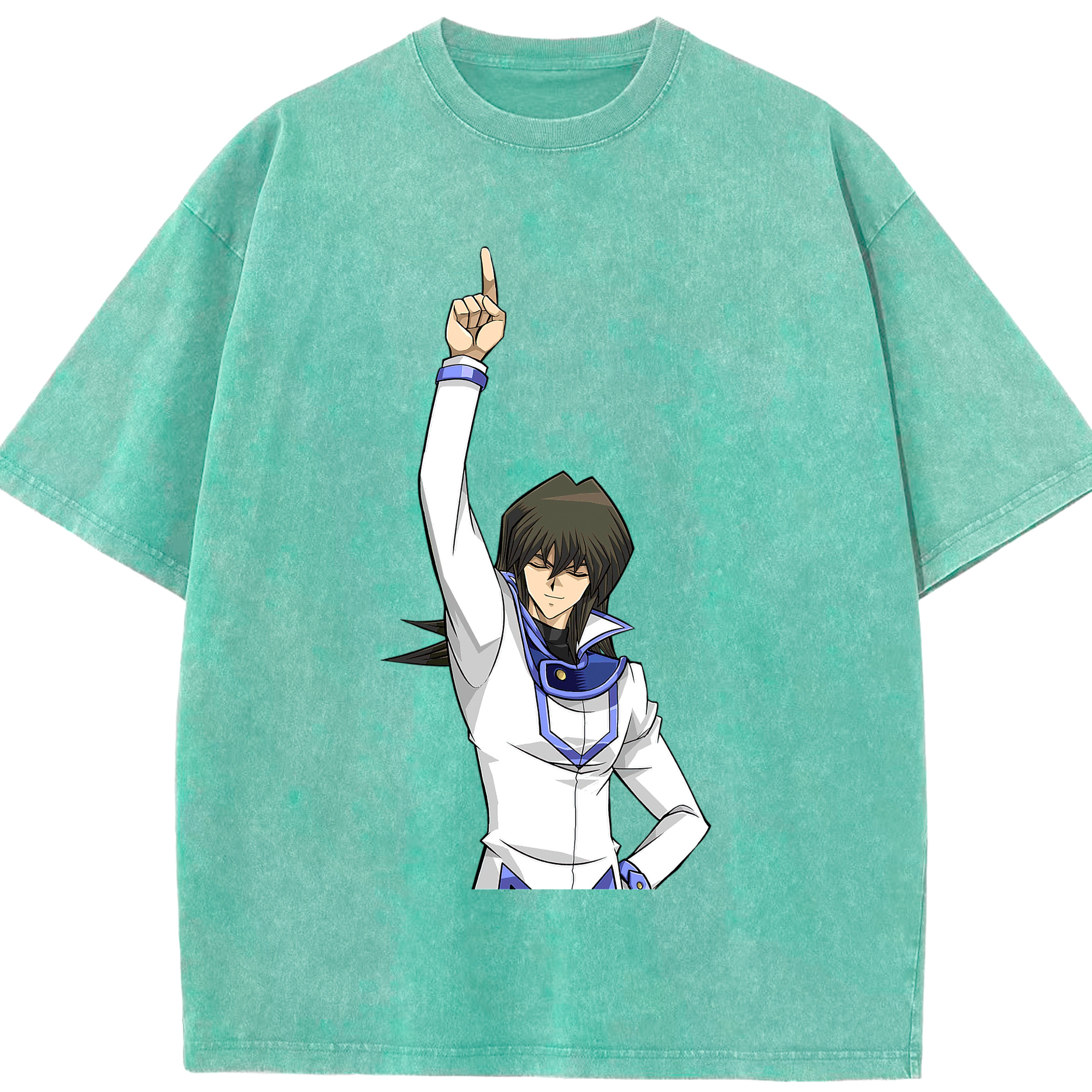 （画像用） 遊☆戯☆王 Yu-Gi-Oh! 綿100% ヴィンテージ風 半袖Tシャツ（フロントプリント）